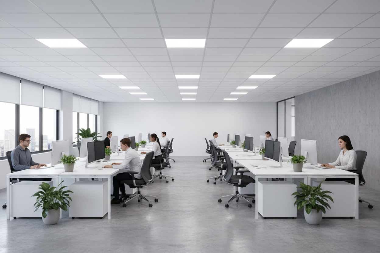 LED Panel - Ofis Tavana Montajlı