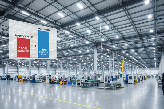 Endüstriyel LED aydınlatma — fabrika, depo ve sanayi için profesyonel çözümler