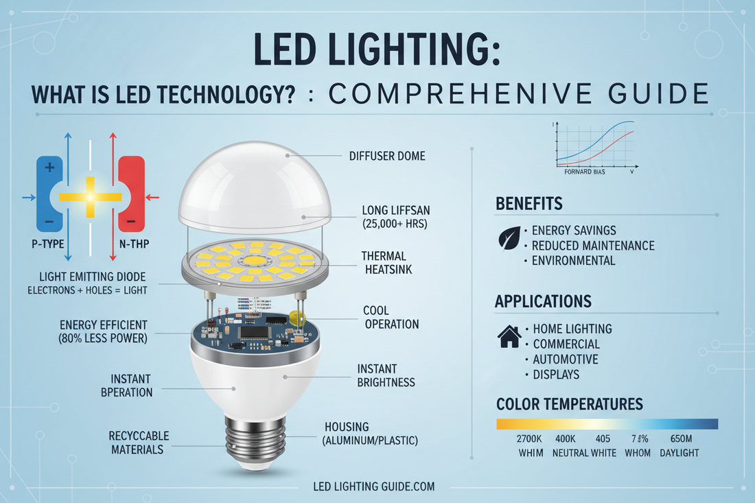 LED aydınlatma nedir — ampul, panel, şerit ve spot çeşitleri karşılaştırma