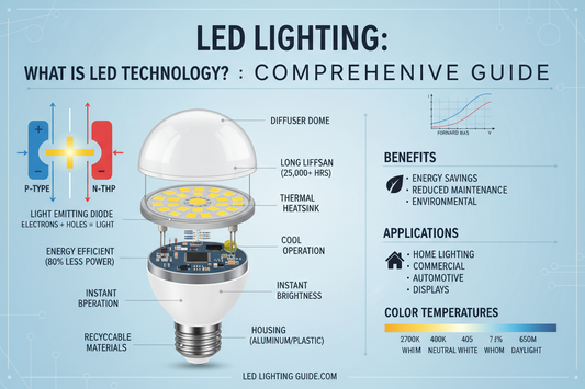 LED aydınlatma nedir — ampul, panel, şerit ve spot çeşitleri karşılaştırma