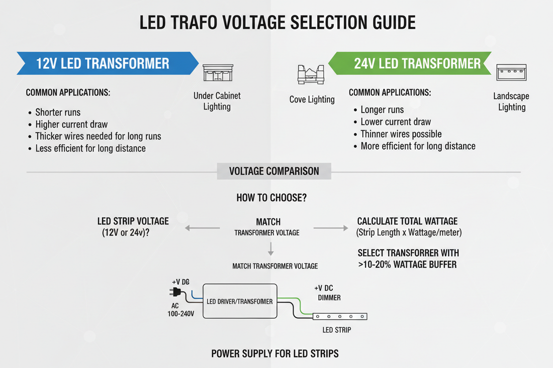 LED Trafosu Kaç Volt Olmalı? - Uzman Önerileri 2026