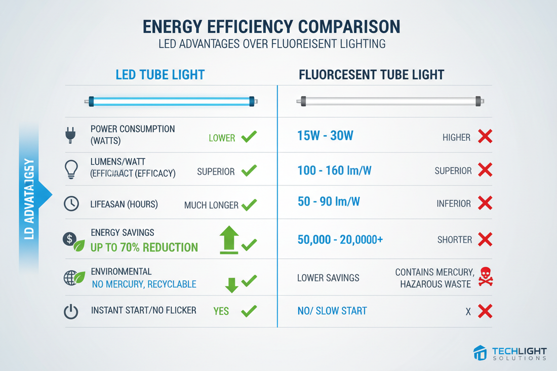 LED vs Floresan: Hangisi Daha İyi? Kapsamlı Karşılaştırma (2026 Güncel)