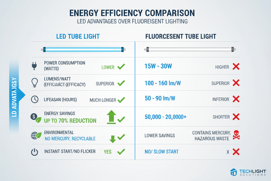 LED vs Floresan: Hangisi Daha İyi? Kapsamlı Karşılaştırma (2026 Güncel)