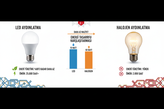 LED mi Halojen mi? Farkları, Avantajları ve Doğru Seçim Rehberi (2026 Güncel)
