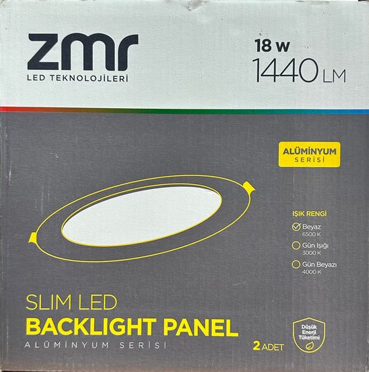 Modern 18W LED spot armatür by Enerji Aydınlatma, showcasing sleek design and adjustable spot lighting for contemporary spaces.