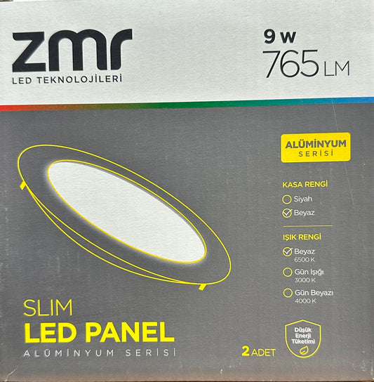 Modern 9W LED spot armatur by Enerji Aydınlatma, sleek black finish, adjustable spotlight for indoor lighting.