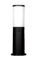 Modern outdoor LED cylinder light by Enerji Aydınlatma, weather-resistant IP65 exterior lighting for garden or outdoor spaces.